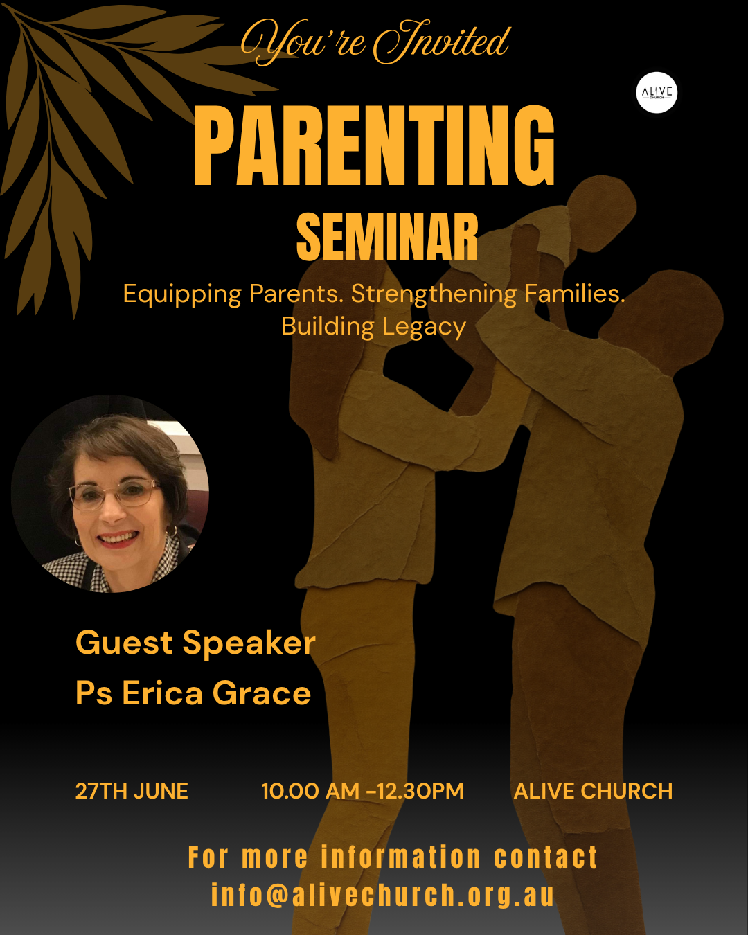 Parenting Seminar 2026 — Alive Church Ballarat